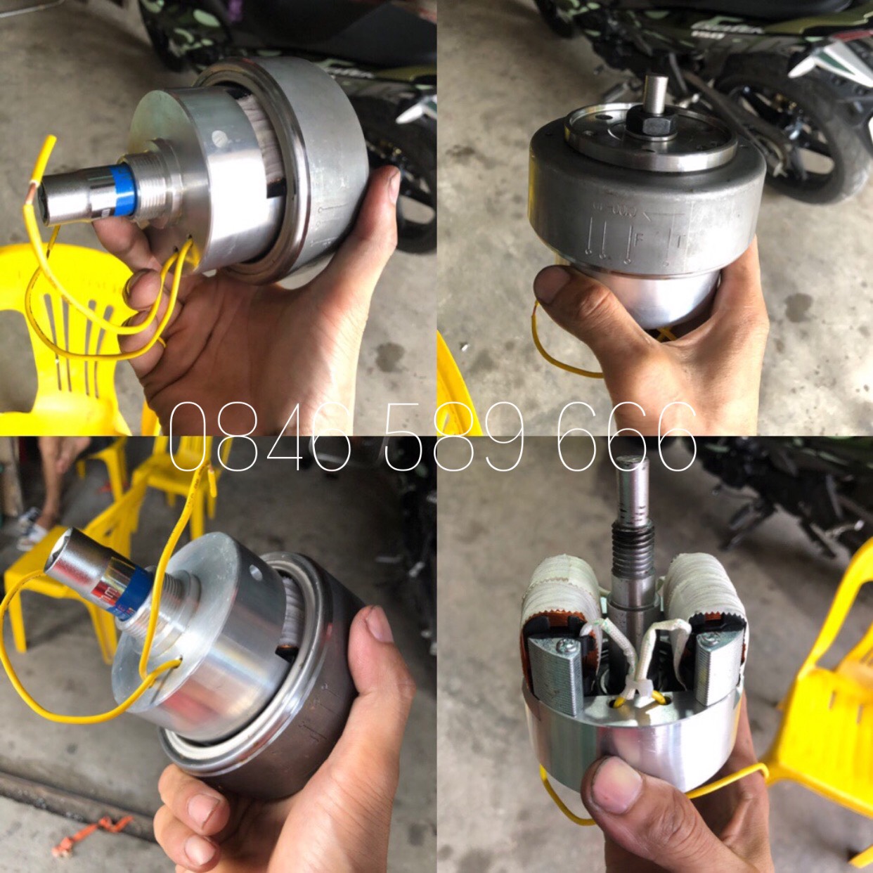 Bộ Phát Điện Găn Xe Máy