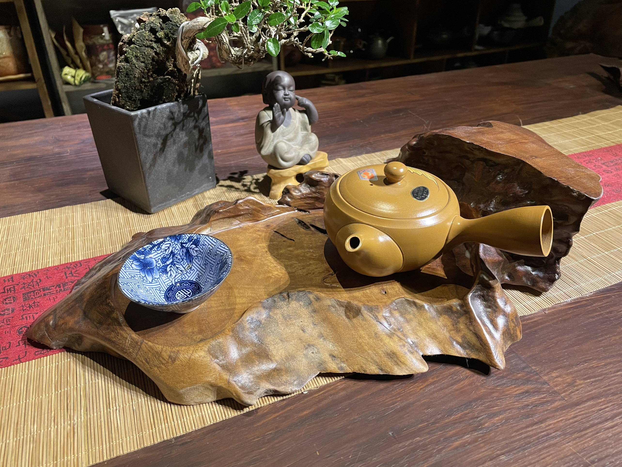 Khay Trà Gỗ Xá Xị