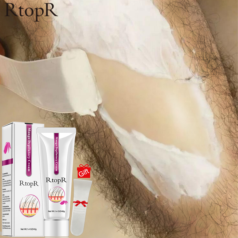 RtopR Mango Depilatory Cream Kem tẩy lông toàn thân làm trắng da hiệu quả