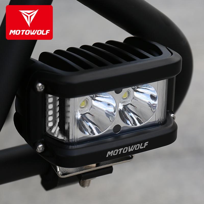 [HCM]Đèn Trợ Sáng L2 Chính Hang MOTO WOLF [ 1 Chiếc ]