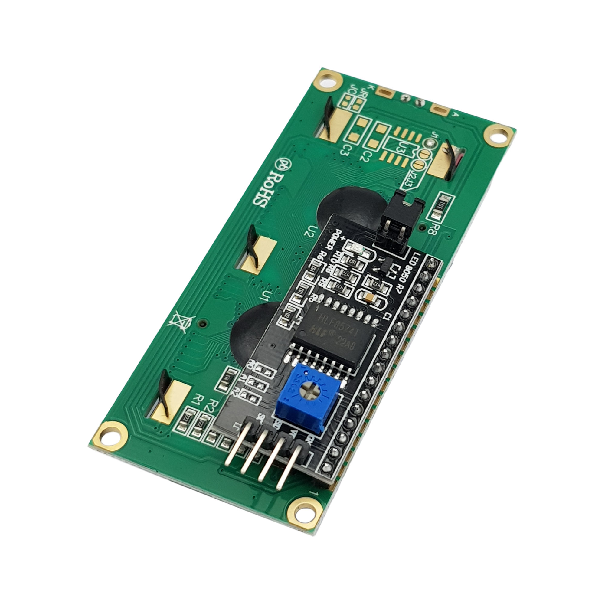 LCD 1602 kèm module I2C màu xanh lá
