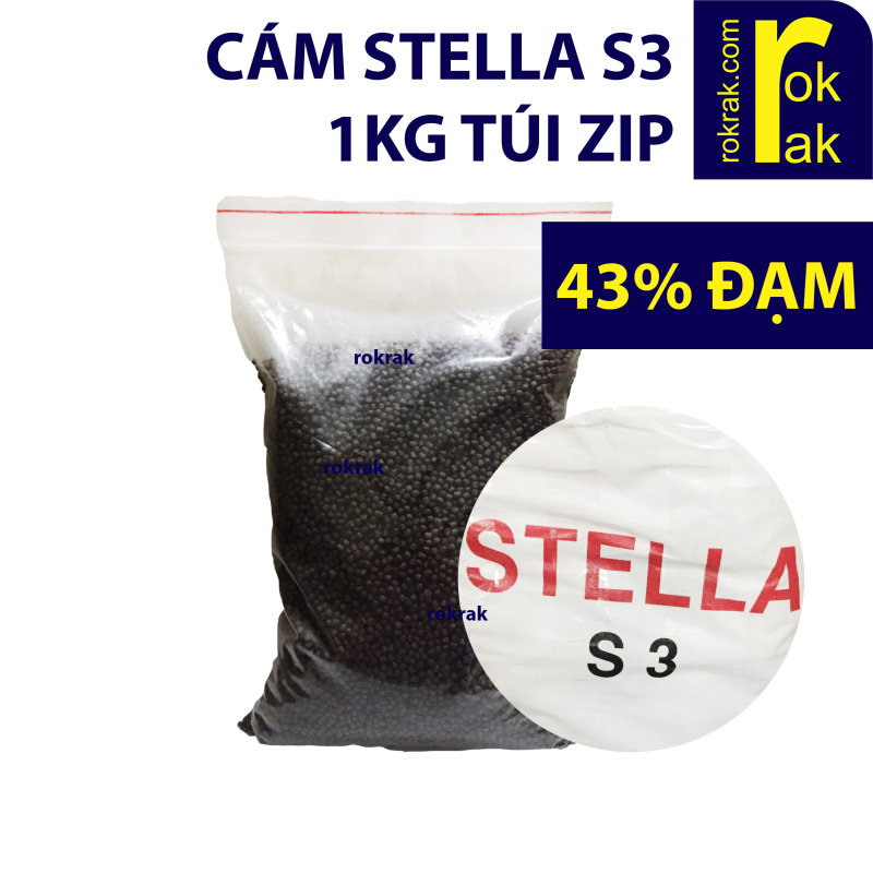Cám Stella S3 1Kg Thức ăn cho cá Koi tăng tưởng