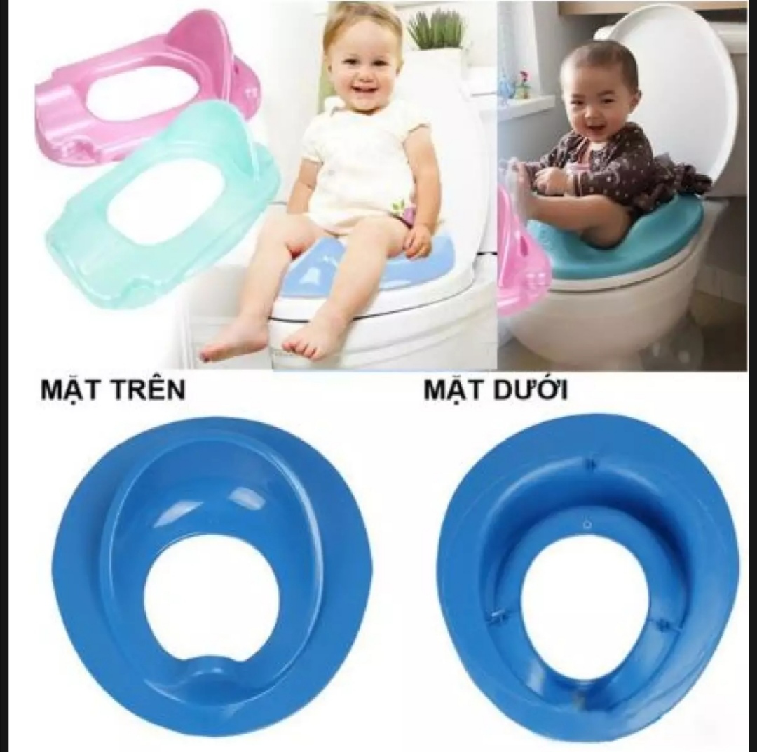 thu gọn bồn cầu cho bé
