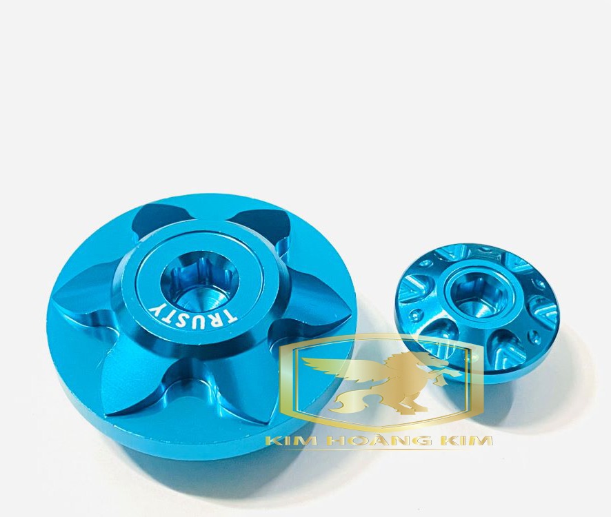 Ốc mâm lửa Xanh Lục Bảo YA..001 gắn Sirius,Exciter.....
