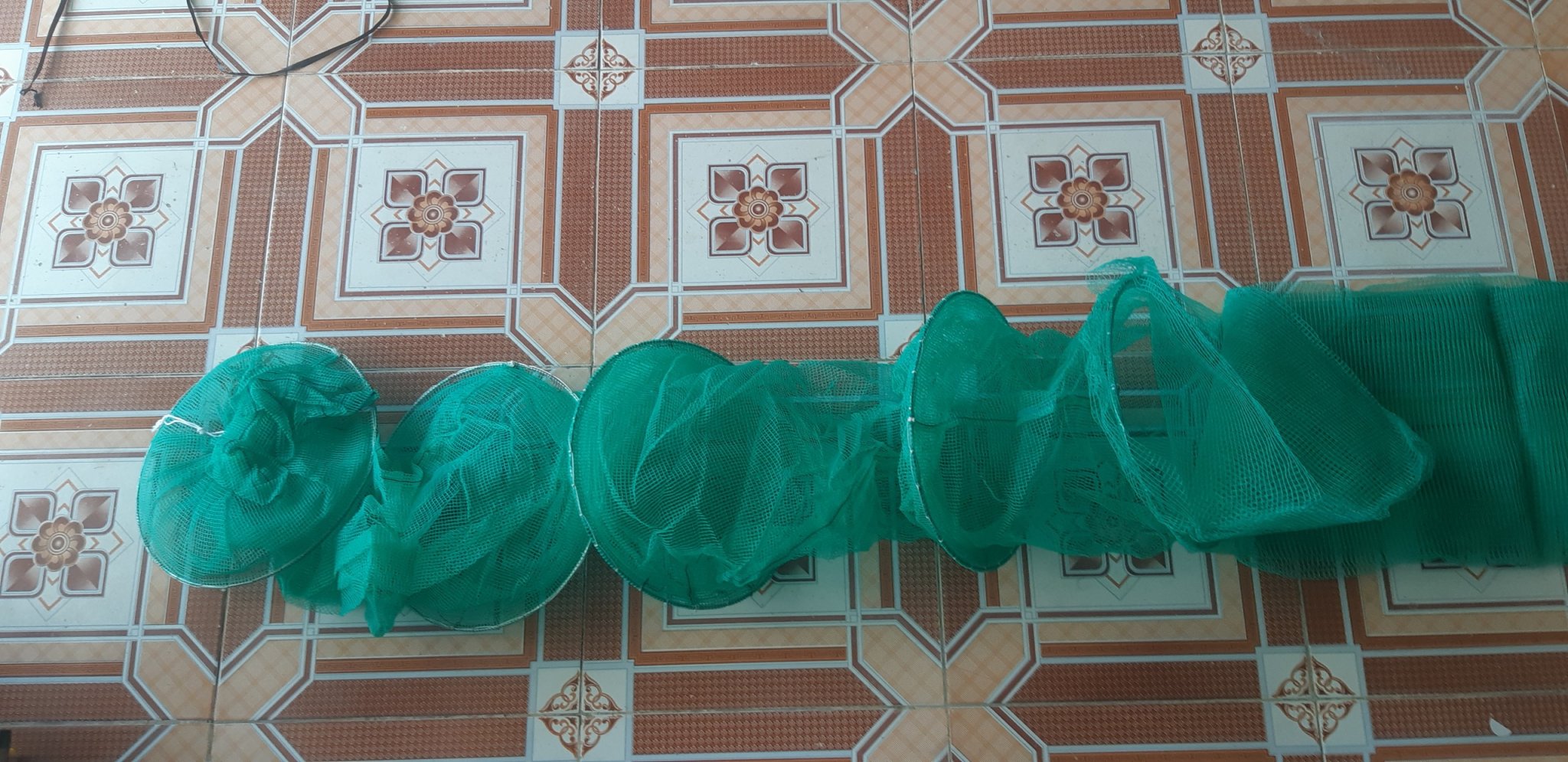 Dớn bắt cá, tôm, lươn, rắn loại 5 vành - 6 vành (có 2 cánh)