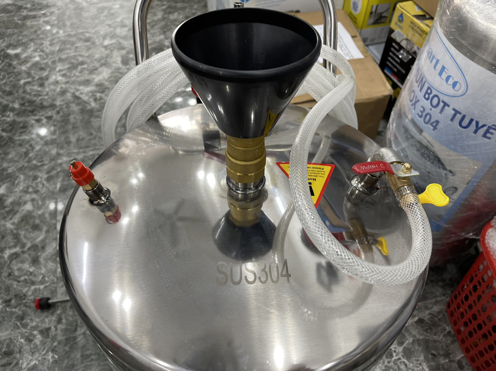 [HCM]Bình rửa xe bọt tuyết inox 304 Jetman 80L