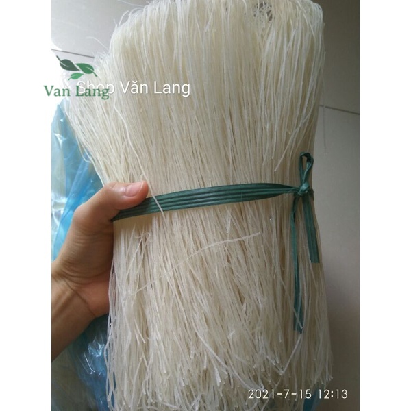 Bún khô sợi nhỏ - mỳ gạo nguyên chất dai ngon bó 1 kg