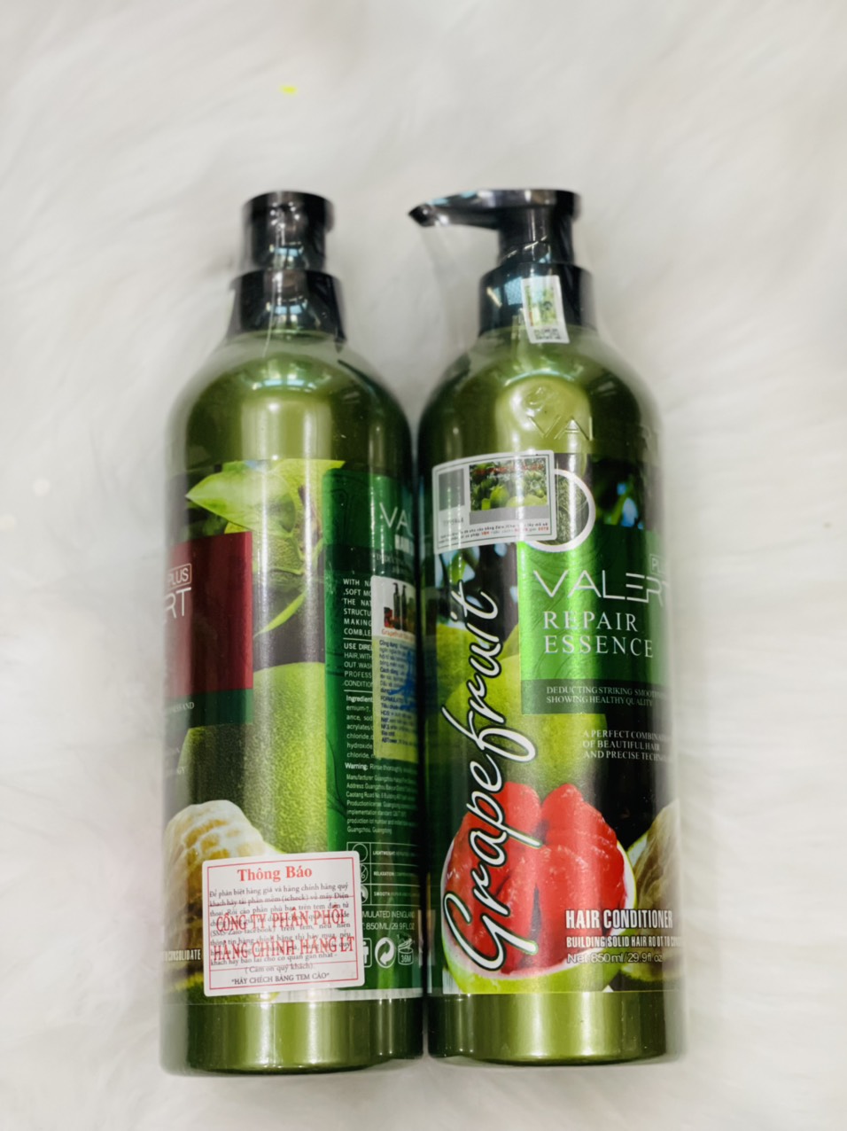Combo Dầu gội & xã BƯỞI GRAPE FRUIT 850ml (mỗi chai) – Chóng rụng tóc hiệu quả