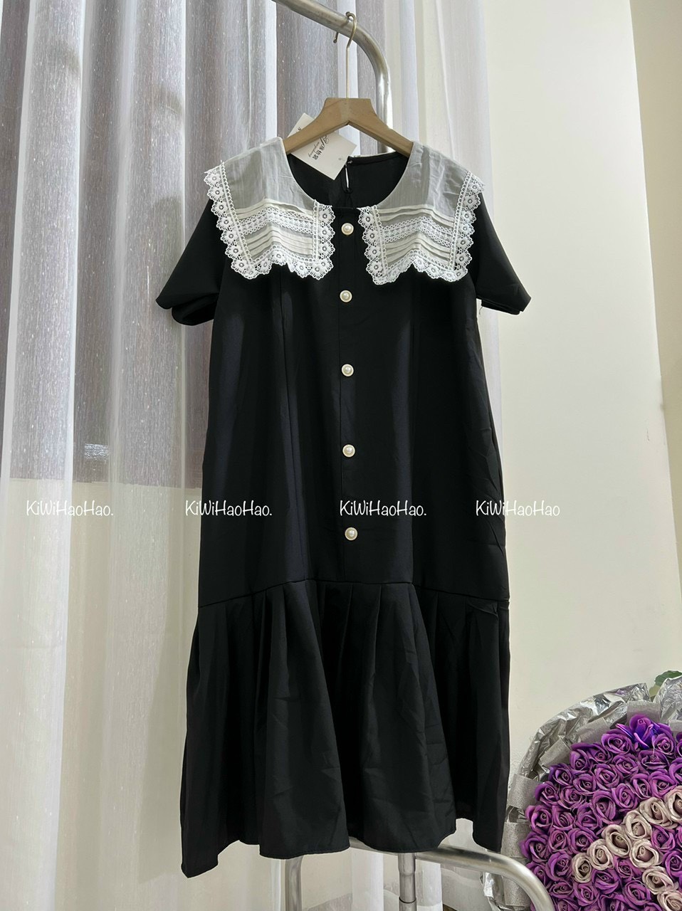 Váy bầu dự tiệc đầm bầu thiết kế công sở đẹp