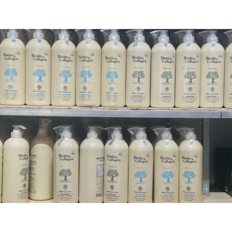 gội xả biotin & collagen 1000ml