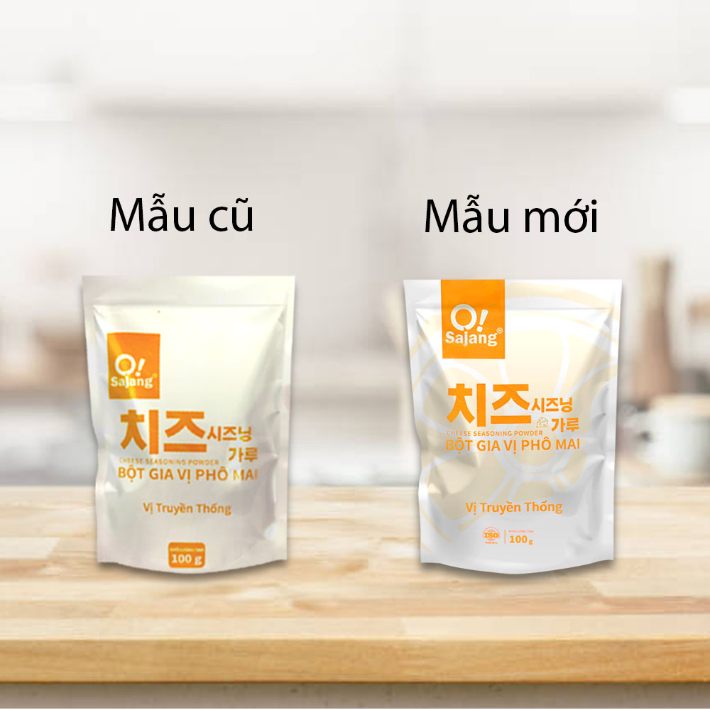 Bột phô mai lắc Hàn Quốc O!Sajang 250g