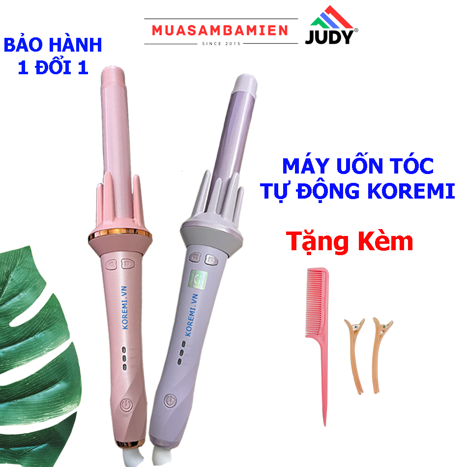 Máy uốn tóc xoăn tự động hàn quốc chỉnh nhiệt Cao cấp