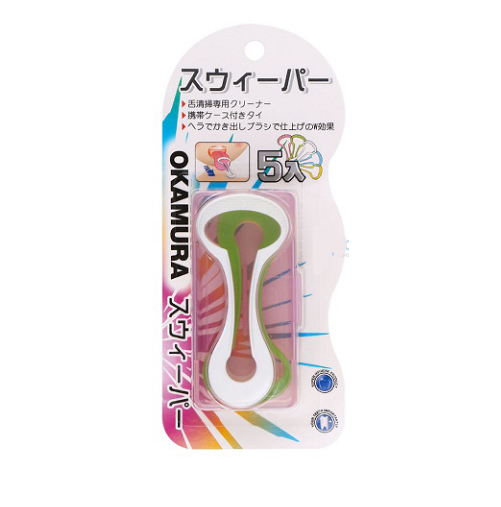 Dụng cụ cạo lưỡi Okamura Japan 5pcs