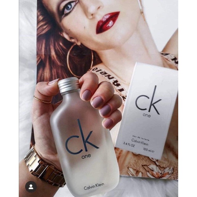 (Bill)NƯỚC HOA Calvin Klein #CK One #CK Be DT 100ml