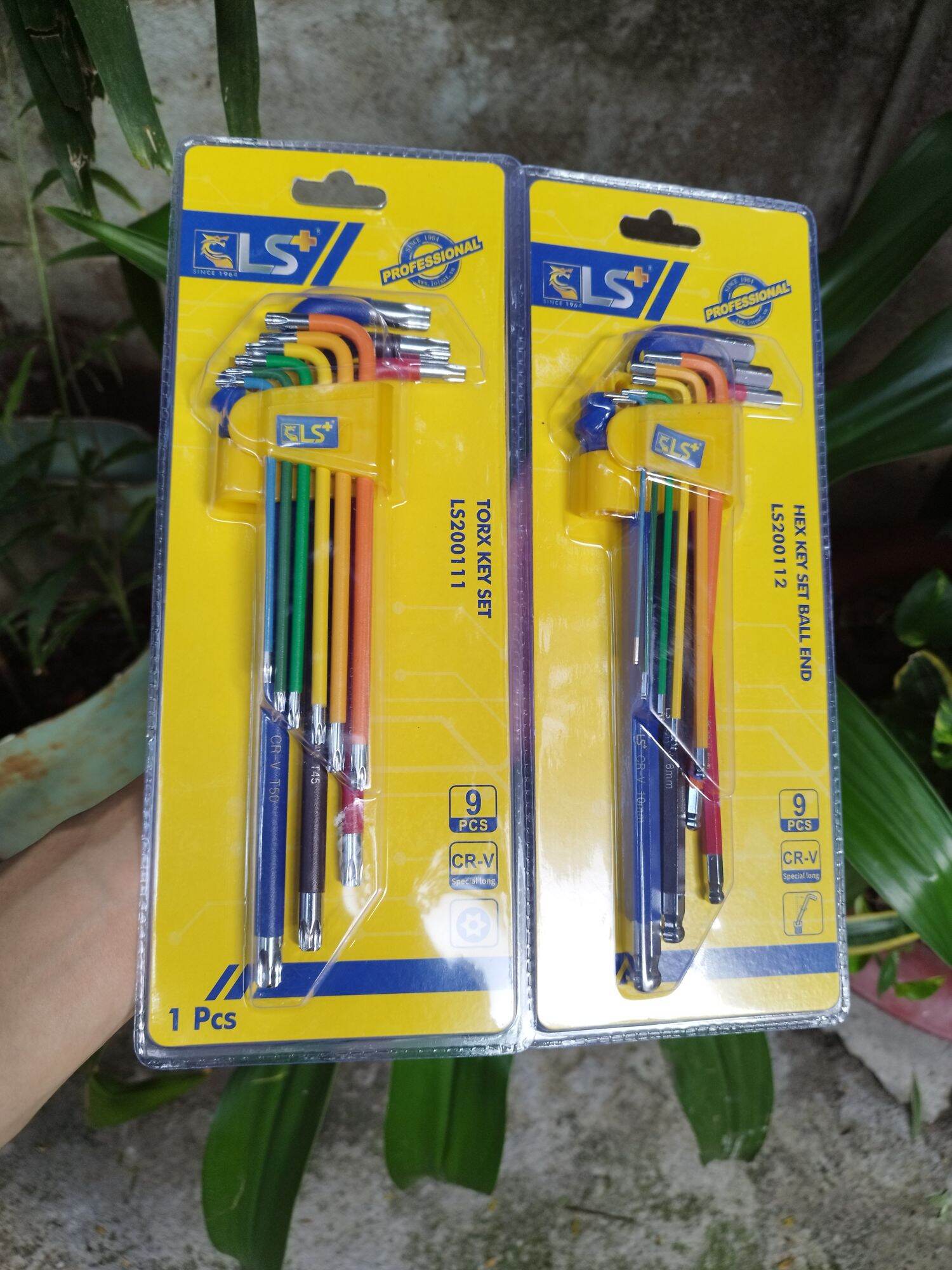 LS200112 Bộ lục giác Bi dài 7 màu LS+