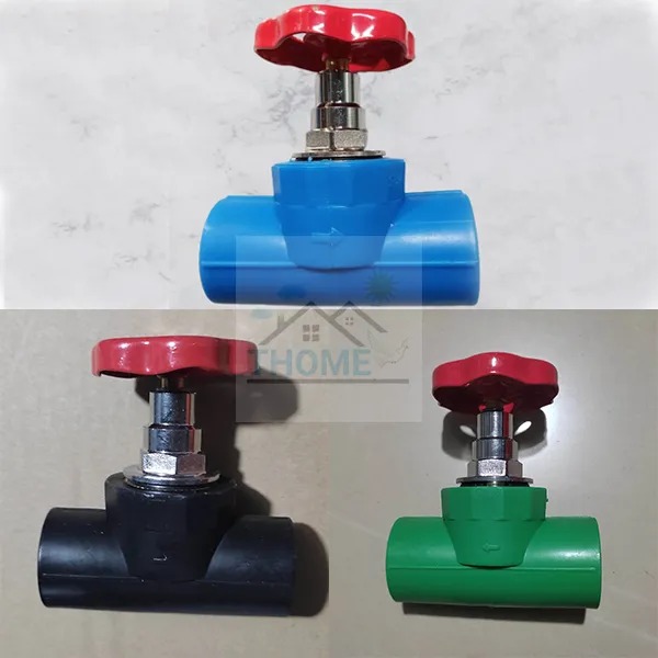 Van hàm ếch, van khóa ống nhiệt PPR Phi 25 mở 50%