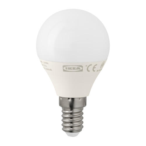 BÓNG ĐÈN LED E14 IKEA CHÍNH HÃNG – RYET  (1 bóng)