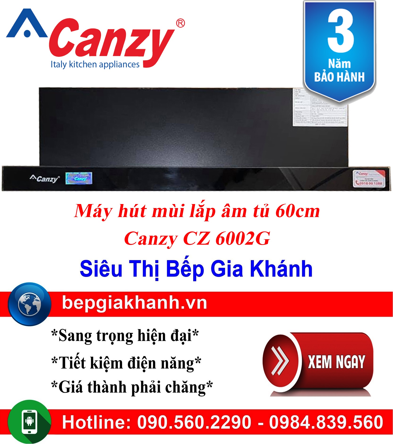 Máy hút mùi âm tủ 60cm Canzy CZ 6002G, máy hút mùi nhà bếp, máy hút mùi bếp, máy hút mùi kính cong, máy hút mùi canzy, máy hút mùi mini, máy hút mùi âm trần, máy hút mùi electrolux, may hut mui