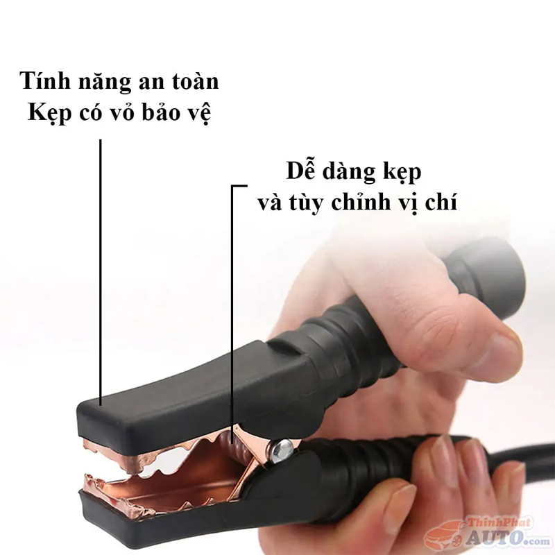 Bộ dây câu bình ắc qui lõi đồng lớn