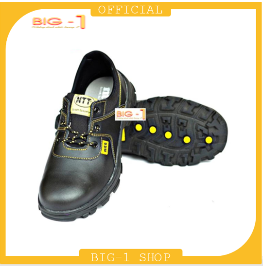 Giầy Mũi Thép Bảo Hộ Lao Động ABC NTT Đế Kếp Chỉ Vàng Cao Cấp