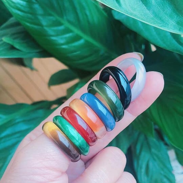 Nhẫn mã não cao cấp