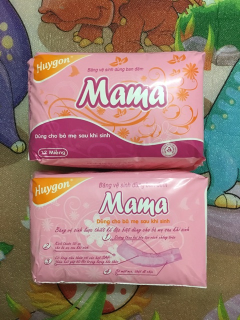 Bỉm Mama gói 12 miếng cho mẹ sau sinh