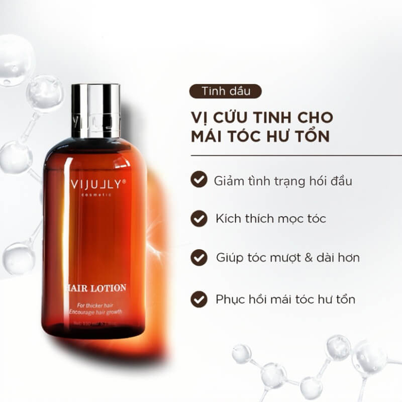 Tinh Dầu Bưởi Vijully Kích Thích Mọc Tóc 150ml