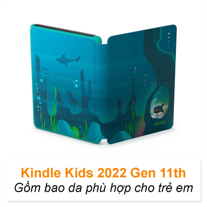 Máy đọc sách All-new Kindle 10th Generation - 2019 (4GB/8GB) - tặng túi chống sốc vải nỉ (All-new Kindle 10th Generation - Now with a Built-in...