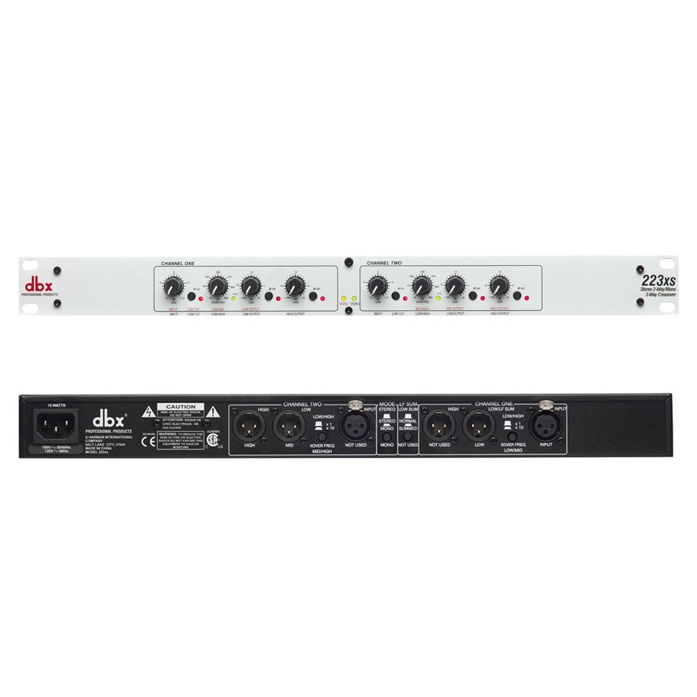 [HCM]Thiết bị chỉnh âm Crossover DBX 223XS