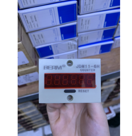 Bộ Đếm Counter JDM11-6H - BERM - 24VDC/AC