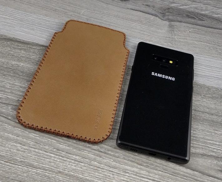 Bao Da Túi Rút Samsung Galaxy Note 9 Da Bò