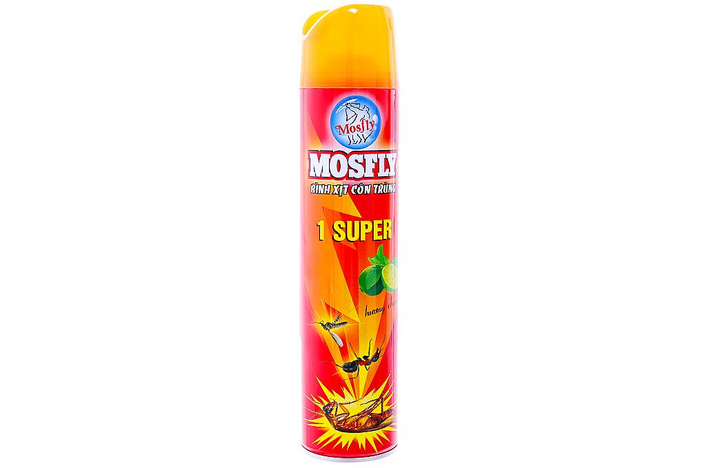 Bình xịt muỗi, côn trùng MOSFLY 600ml