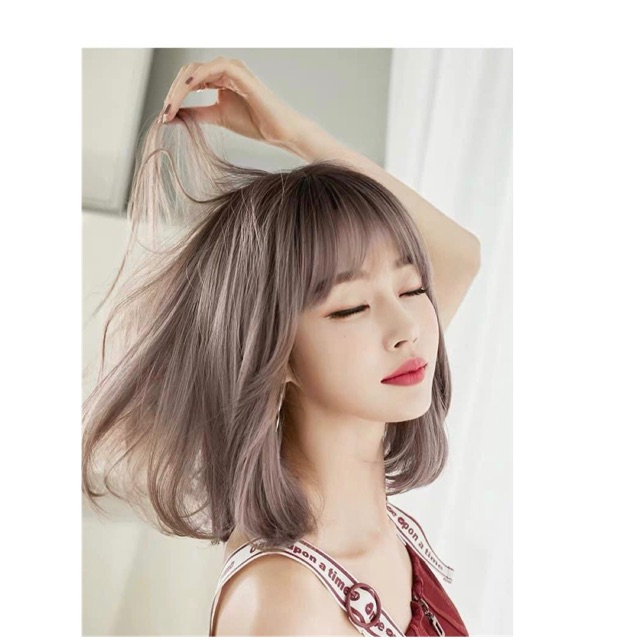 Tóc giả 😍😍FREESHIP😍 cả đầu cúp lỡ - mã d3106