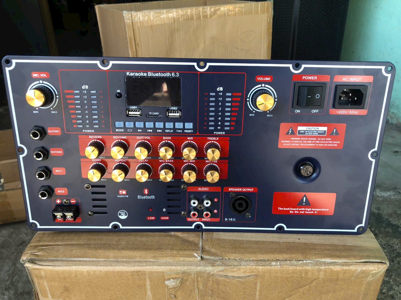 Mạch loa kéo công suất lớn t450s