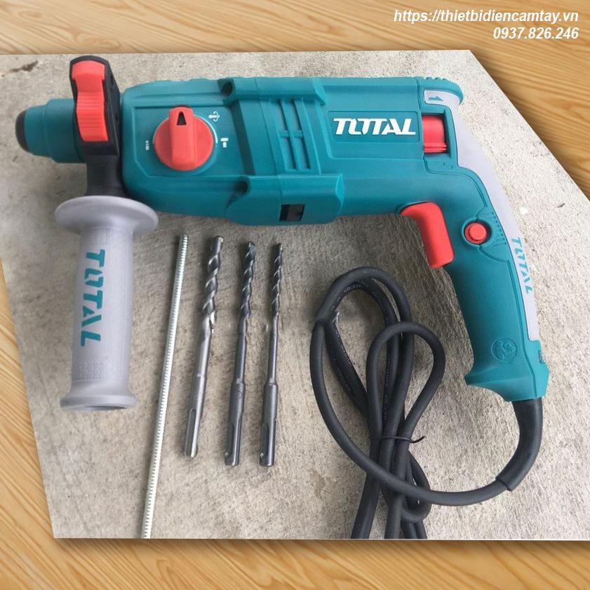 [HCM]Máy khoan đục (3 chức năng) Total TH306226 650W