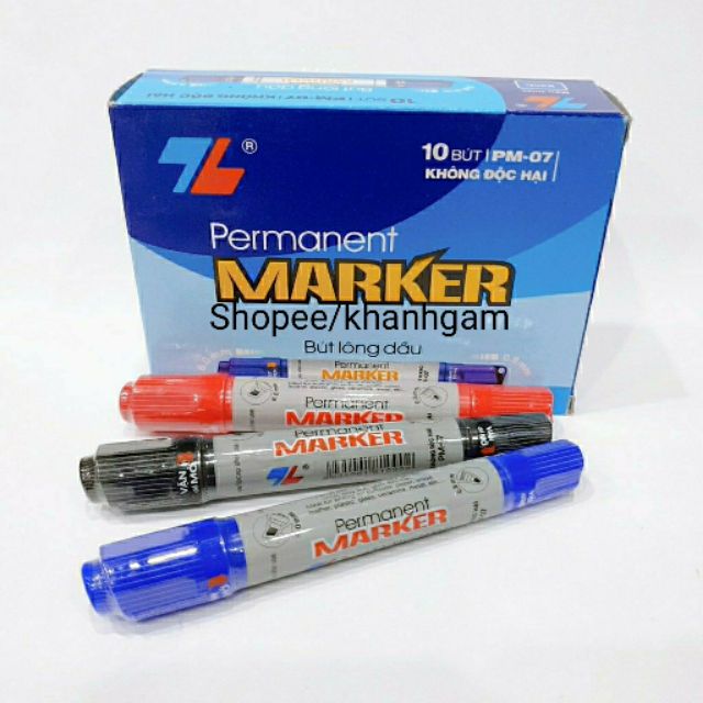 [HCM]Hộp 10 Bút Lông Dầu TL PM09