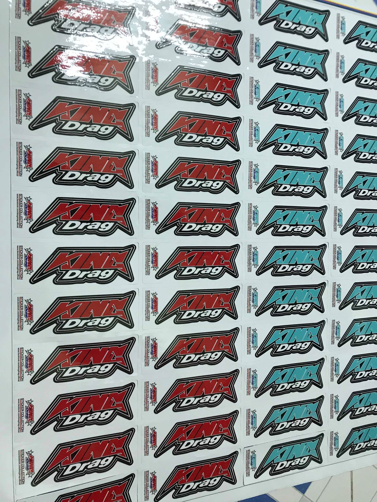 [HCM]COMBO 2 TEM LOGO KINGDRAG STIKER