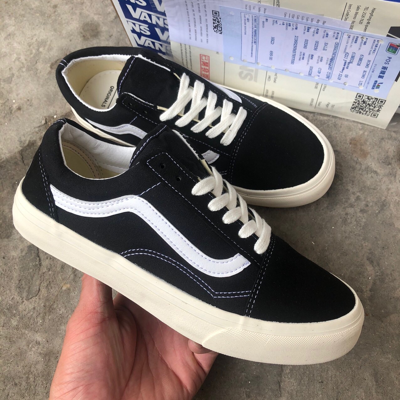 GIÀY VANS VAULT ĐEN 11(Full box + Bill)