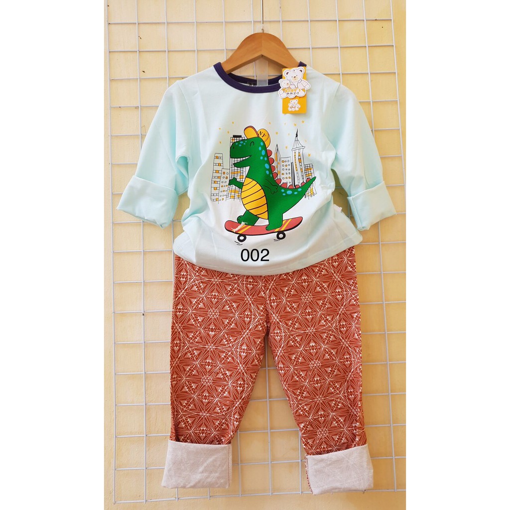 Bộ tay dài xuất Hàn bé trai size đại