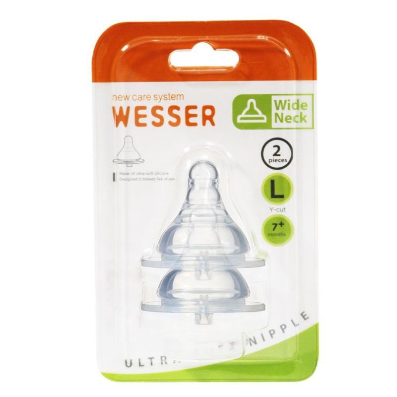 Núm ti Wesser cổ rộng siêu mềm (Giá bán 1 chiếc)
