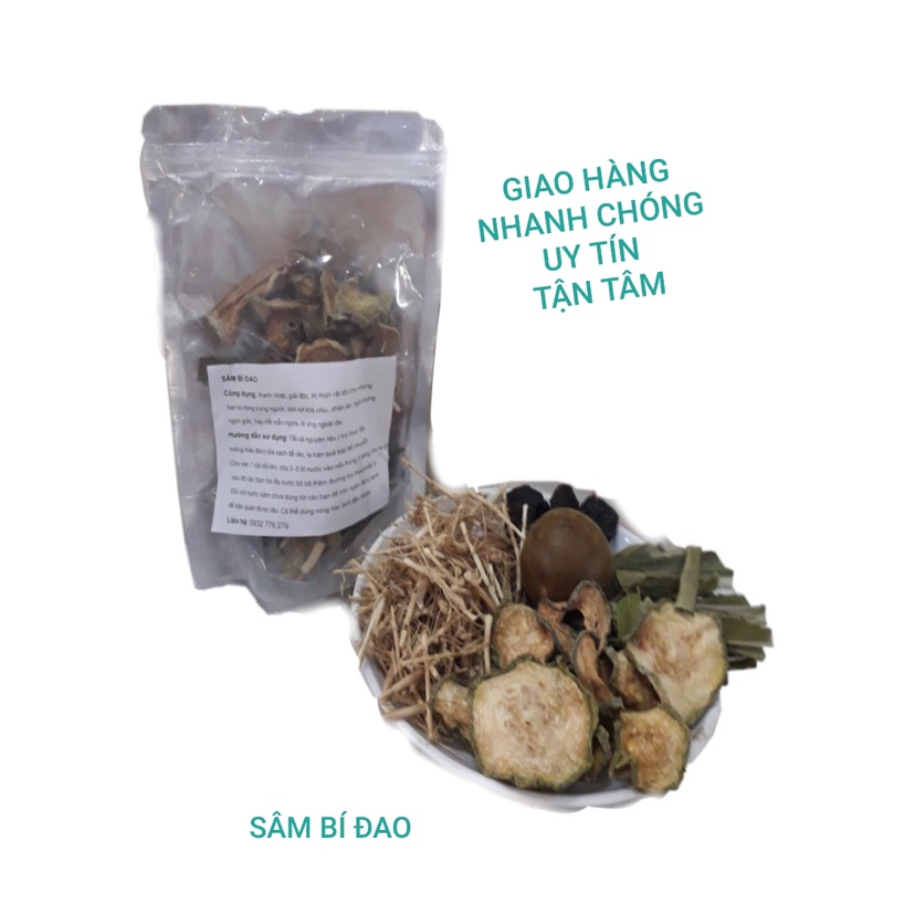 Nguyên liếu sâm bông cúc/ rong biển/ bí đao nấu 5 lít nước - ăn vặt