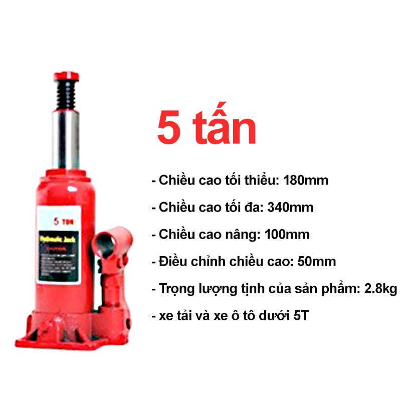 Kích thuỷ lực loại tốt -kích thủy lực - con đội thủy lực 2tấn 8 tấn 10 tấn