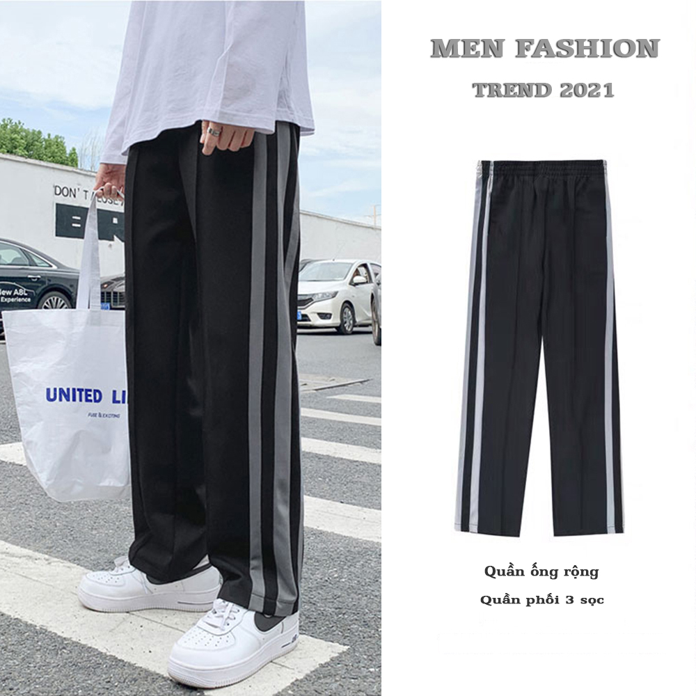 Quần Jogger Nam Dáng 3 Sọc Thể Thao Cá Tính Phù Hợp Mọi Lứa Tuổi Thời Trang 4MEN JOGGER 9000079