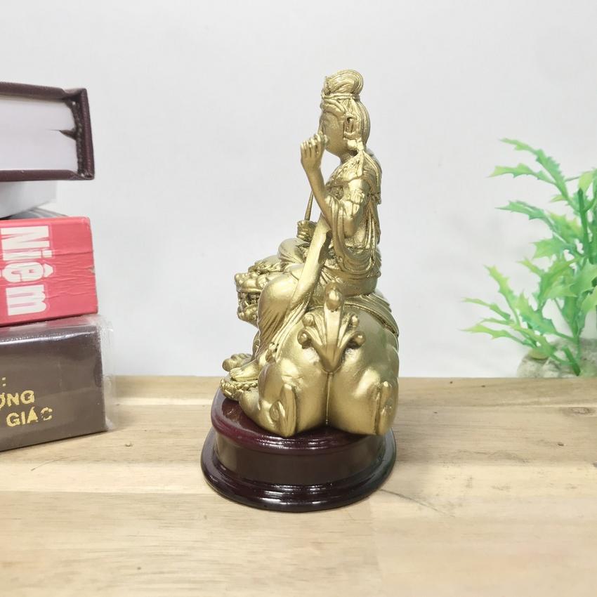Tượng Văn Thù Bồ Tát sơn đồng