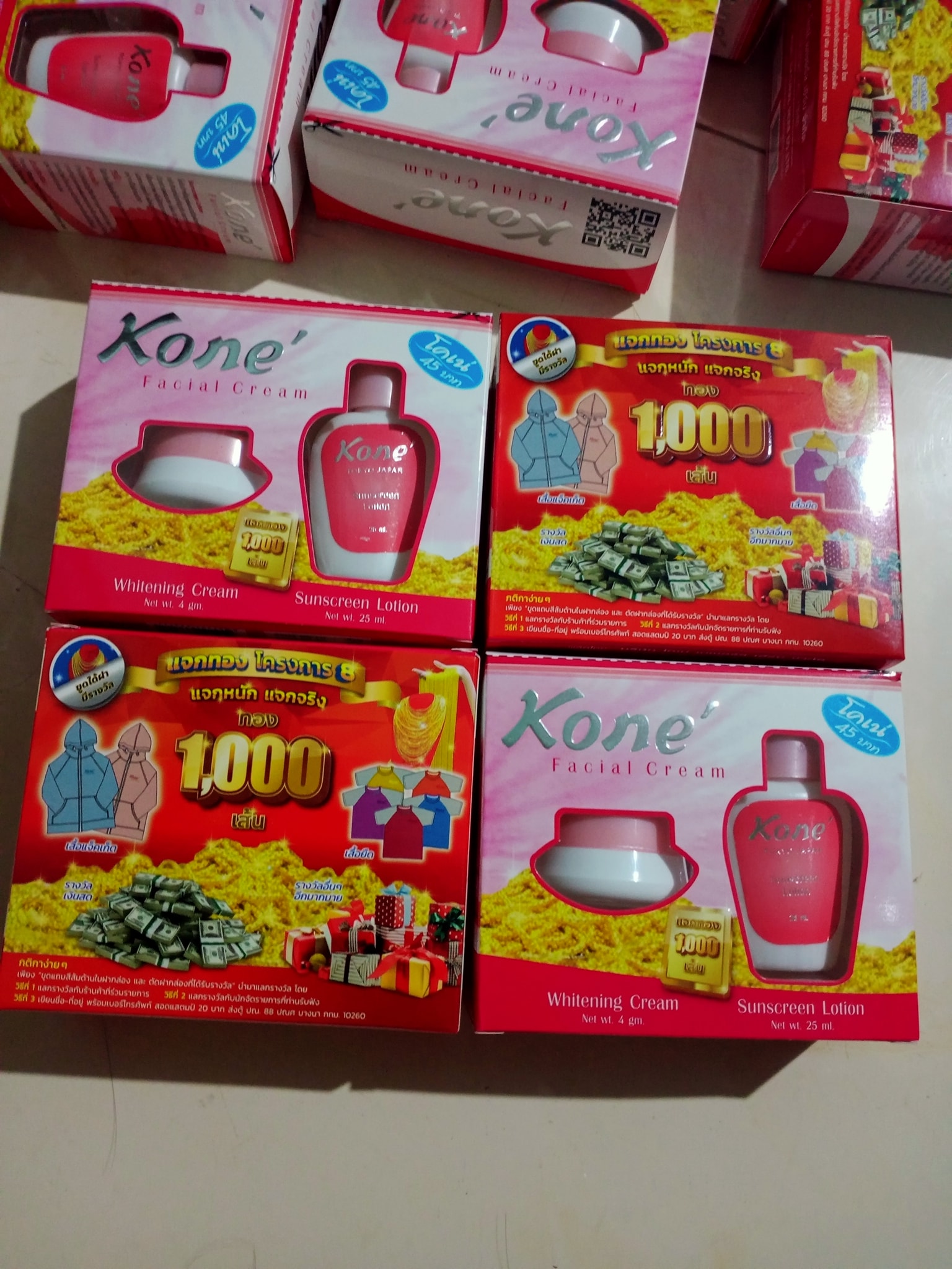 KEM KONE THÁI LAN mẫu mới dưỡng trắng da