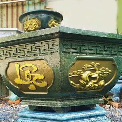 Khuôn đúc chậu cảnh lục giác 65 (khuôn chậu ABS siêu bền có lòng trong)