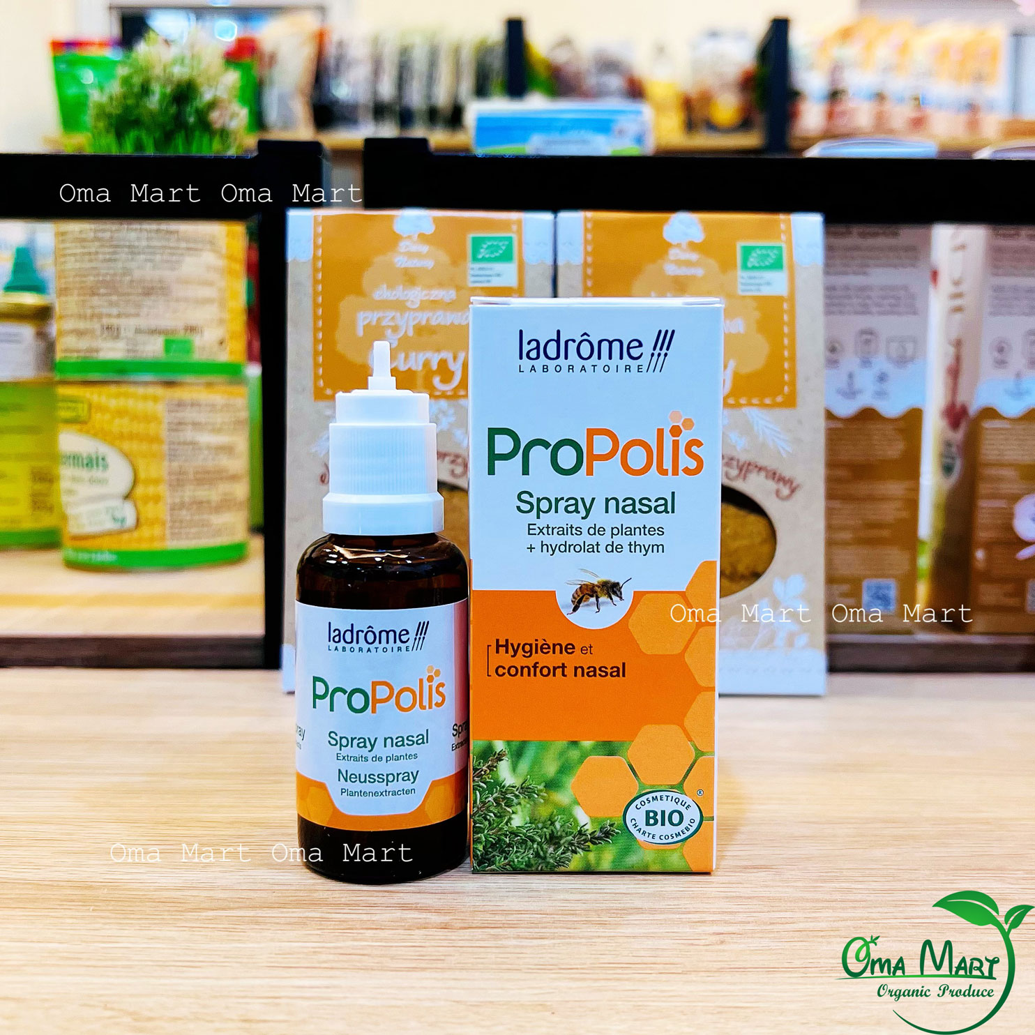 Nasal spray propolis organic ladrôme propolis 30ml