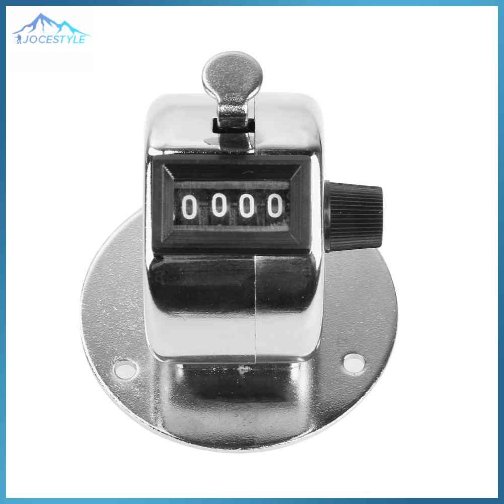Digital Hand Tally Counter 4 Digit Number Manual Counting Golf Clicker