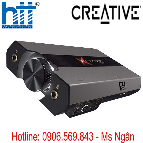 Card Âm Thanh Creative Sound BlasterX G6