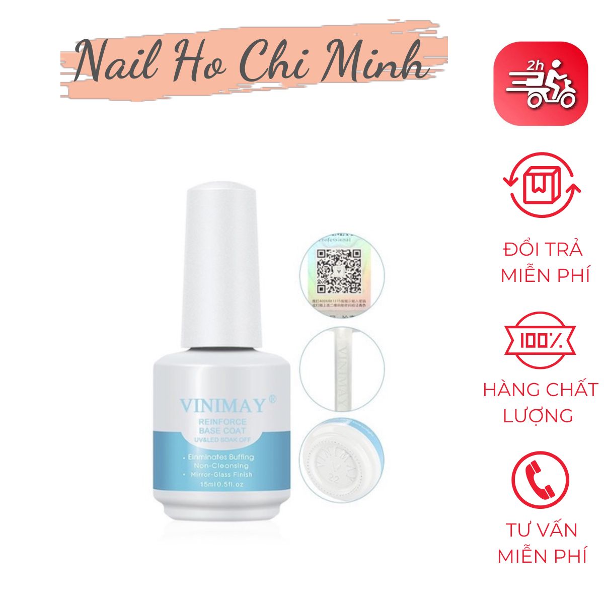 [HCM]Cứng móng Vinimay chính hãng chuyên dụng cho dân làm móng